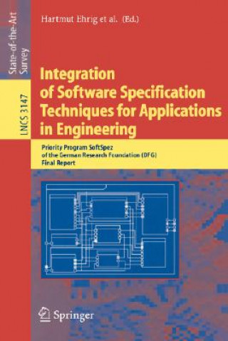 Kniha Integration of Software Specification Techniques for Applications in Engineering H. Ehrig