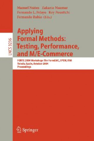 Kniha Applying Formal Methods: Testing, Performance, and M/E-Commerce Manuel Nunez