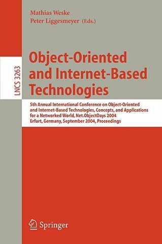 Kniha Object-Oriented and Internet-Based Technologies Mathias Weske