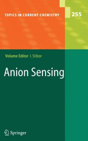 Kniha Anion Sensing Ivan Stibor