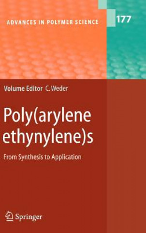 Kniha Poly(arylene ethynylene)s Christoph Weder