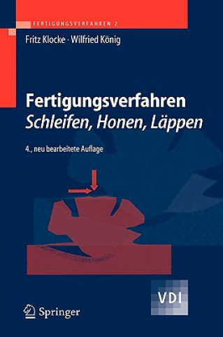 Buch Schleifen, Honen, Läppen Wilfried König