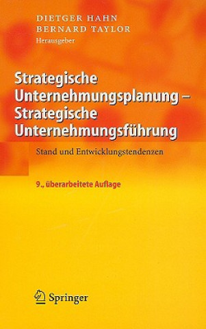 Könyv Strategische Unternehmungsplanung - Strategische Unternehmungsfuhrung Dietger Hahn