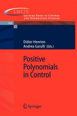 Carte Positive Polynomials in Control Didier Henrion