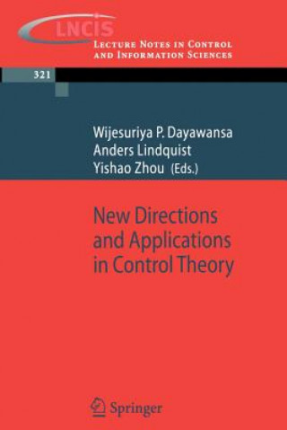 Kniha New Directions and Applications in Control Theory Wijesuriya P. Dayawansa