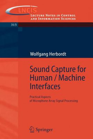 Buch Sound Capture for Human / Machine Interfaces Wolfgang Herbordt