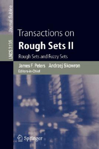 Книга Transactions on Rough Sets II. Vol.2 James F. Peters