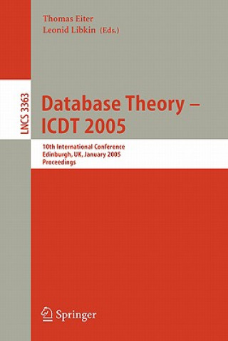 Carte Database Theory - ICDT 2005 Thomas Eiter
