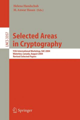 Livro Selected Areas in Cryptography Helena Handschuh