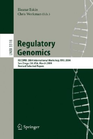 Book Regulatory Genomics Eleazar Eskin