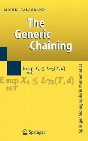 Knjiga Generic Chaining Michel Talagrand