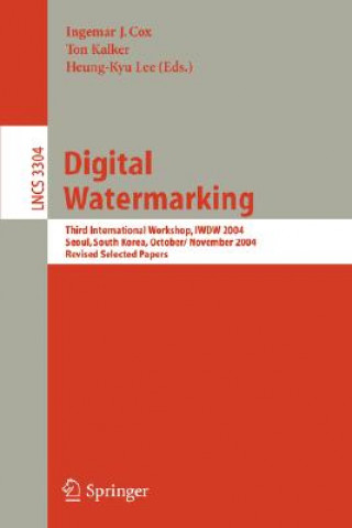 Книга Digital Watermarking Ingemar J. Cox