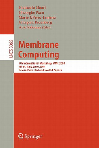 Könyv Membrane Computing Giancarlo Mauri