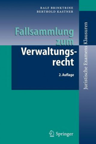 Könyv Fallsammlung Zum Verwaltungsrecht Ralf Brinktrine