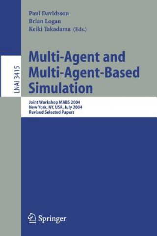 Kniha Multi-Agent and Multi-Agent-Based Simulation Paul Davidsson