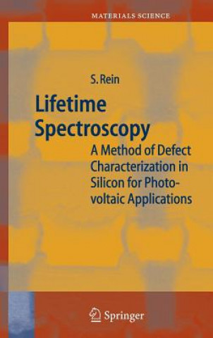 Kniha Lifetime Spectroscopy Stefan Rein