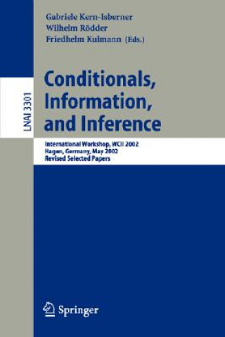 Kniha Conditionals, Information, and Inference Gabriele Kern-Isberner