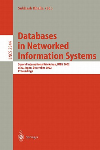 Könyv Databases in Networked Information Systems Subhash Bhalla