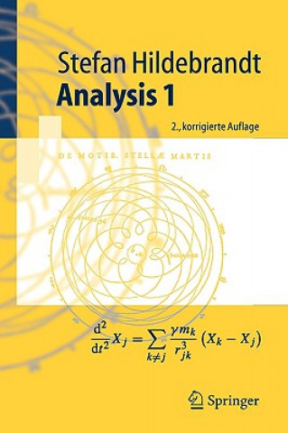 Książka Analysis 1 Stefan Hildebrandt