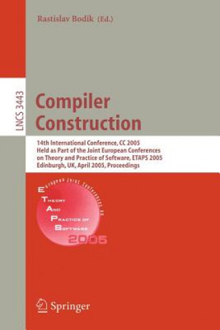 Könyv Compiler Construction Rastislav Bodik