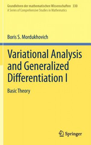 Buch Variational Analysis and Generalized Differentiation I Boris S. Mordukhovich