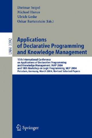 Kniha Applications of Declarative Programming and Knowledge Management Dietmar Seipel