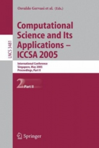 Kniha Computational Science and Its Applications - ICCSA 2005 Osvaldo Gervasi