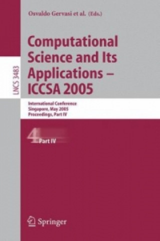 Carte Computational Science and Its Applications - ICCSA 2005 Osvaldo Gervasi