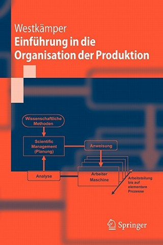 Könyv Einfuhrung in Die Organisation Der Produktion Engelbert Westkämper