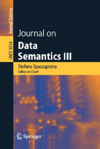 Buch Journal on Data Semantics III. Vol.3 Stefano Spaccapietra