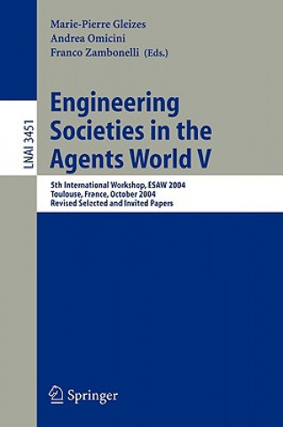 Carte Engineering Societies in the Agents World V Marie-Pierre Gleizes