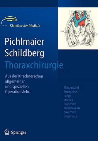 Kniha Thoraxchirurgie H. Pichlmaier