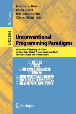 Knjiga Unconventional Programming Paradigms Jean-Pierre Banâtre