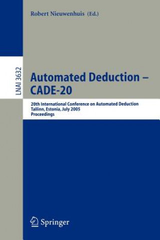 Książka Automated Deduction - CADE-20 Robert Nieuwenhuis