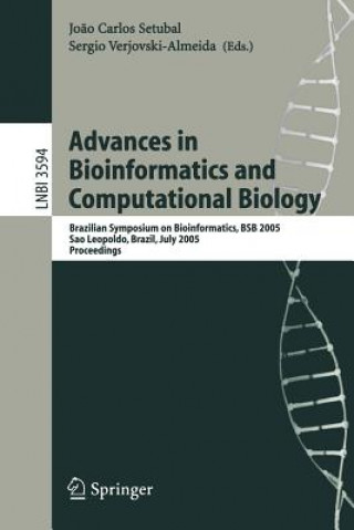 Carte Advances in Bioinformatics and Computational Biology Joao Carlos Setubal