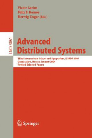 Book Advanced Distributed Systems Felix F. Ramos