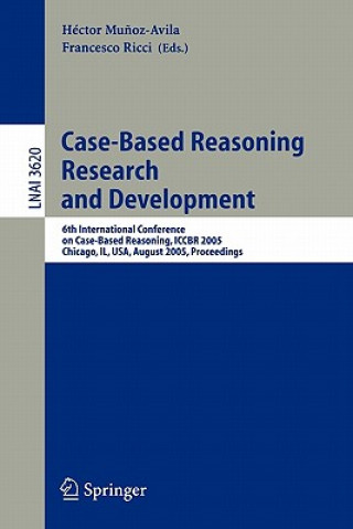 Książka Case-Based Reasoning Research and Development Hector Munoz-Avila