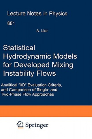 Knjiga Statistical Hydrodynamic Models for Developed Mixing Instability Flows Antoine Llor