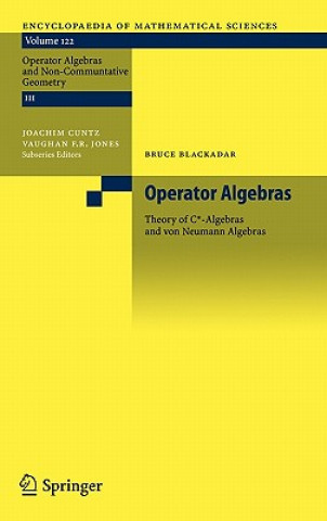 Kniha Operator Algebras Bruce Blackadar