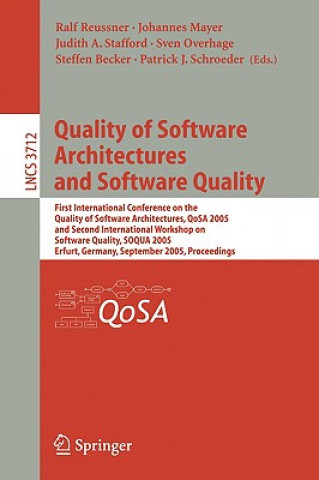 Könyv Quality of Software Architectures and Software Quality Ralf Reussner