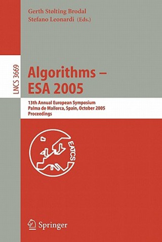 Kniha Algorithms - ESA 2005 Gerth S. Brodal