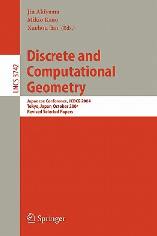 Kniha Discrete and Computational Geometry Jin Akiyama