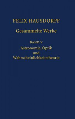 Libro Gesammelte Werke Felix Hausdorff