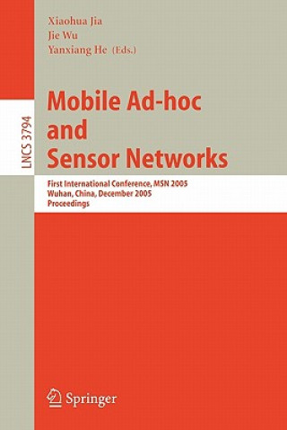 Carte Mobile Ad-hoc and Sensor Networks Xiaohua Jia