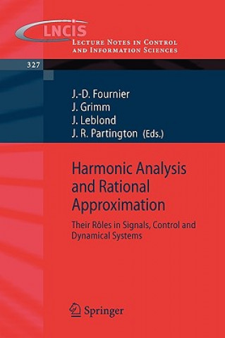 Book Harmonic Analysis and Rational Approximation J. -D. Fournier