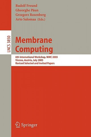 Kniha Membrane Computing Rudolph Freund