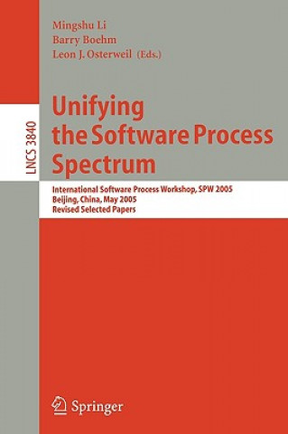 Book Unifying the Software Process Spectrum Mingshu Li