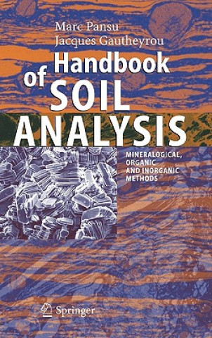 Carte Handbook of Soil Analysis Marc Pansu