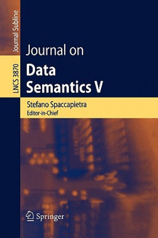 Kniha Journal on Data Semantics. Vol.5 Paolo Atzeni