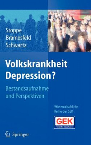 Kniha Volkskrankheit Depression? Gabriela Stoppe